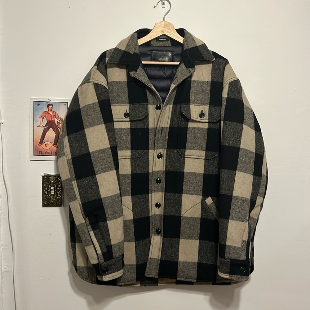 R13 - Buffalo Print Jacket - Large